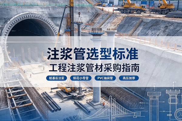 浑江注浆管选型标准