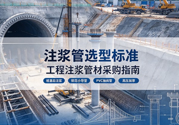 浑江注浆管选型标准